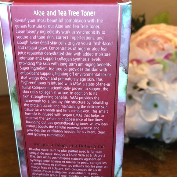 Aloe & Tea Tree Facial Toner NIB - Picture 2 of 4